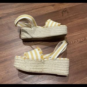 Summery Wedged Sandals